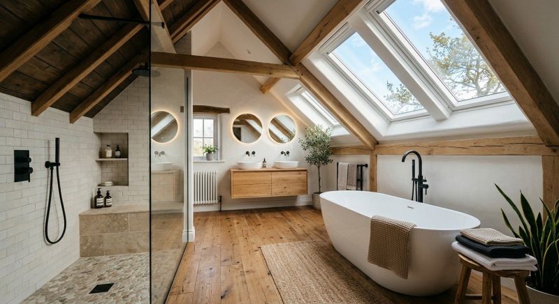 Attic Bathroom Remodeling in Long Valley, NJ