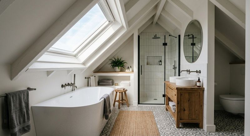 Attic Bathroom Remodeling in Long Valley, NJ