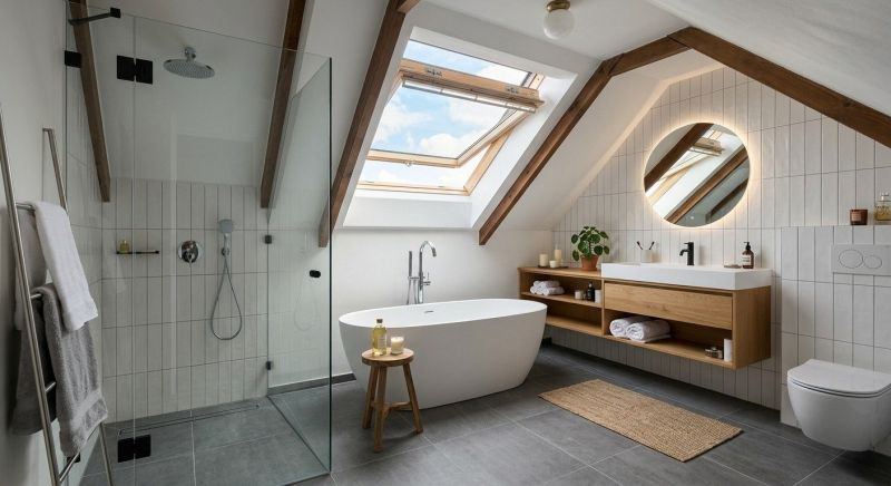 Attic Bathroom Remodeling in Long Valley, NJ