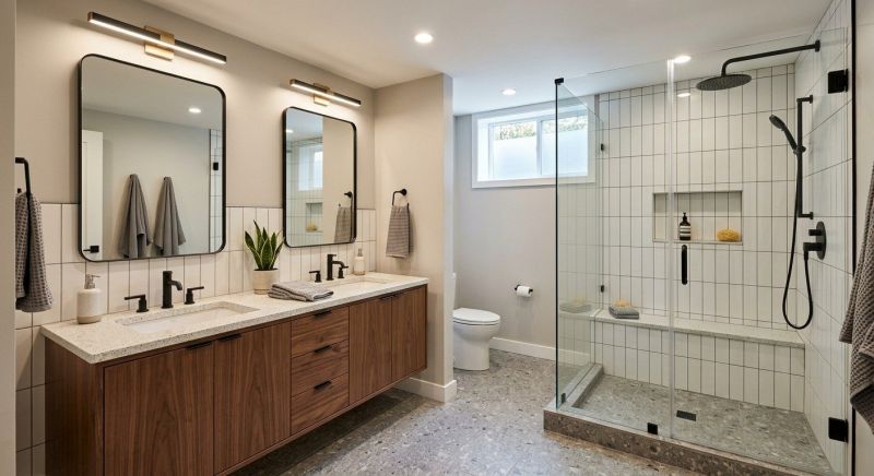 Basement Bathroom Remodeling in Long Valley, NJ