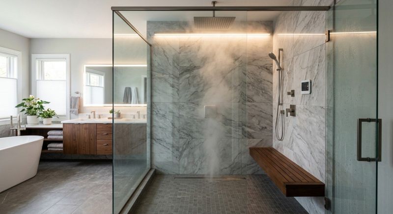 Granite Shower Installation in Long Valley, NJ